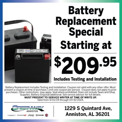 Save Big on Battery Replacement